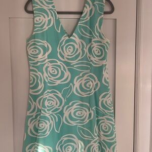 Mahi Gold Cotton Lycra  comfy beauty dress size L